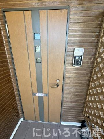 グリュックハウスBの玄関
