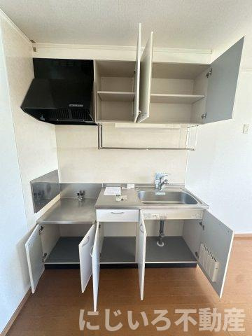 グリュックハウスBのキッチン