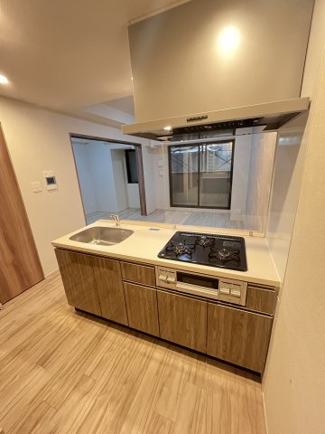 大阪市都島区内代町１丁目の賃貸マンションのキッチン