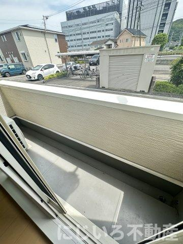 ルミエール下大野Aのバルコニー