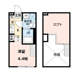 【間取り】 | カーサアズール王子栄町