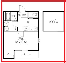 【間取り】 | ティーズクォーレ六町Ⅱ