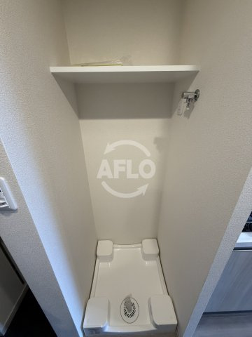 プレサンス東小橋エレディータの設備|プレサンス東小橋エレディータ　洗濯機置場