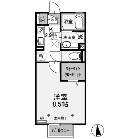 【間取り】 | コ・クリエ　Ａ