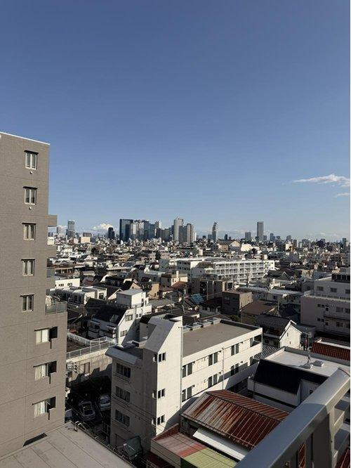 中野区中野５丁目の中古マンションの展望|現地からの眺望（2026年3月）撮影