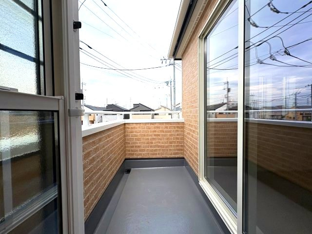 【仲介手数料半額】Livele Garden.S 川越中台　新築戸建全13棟のバルコニー|バルコニー