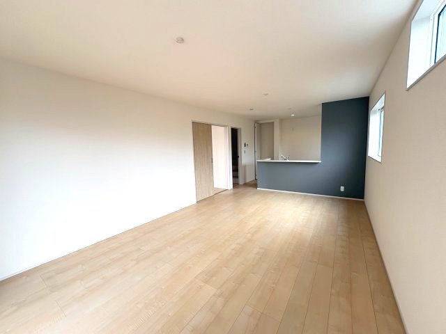 【仲介手数料半額】Livele Garden.S 川越中台　新築戸建全13棟の居間・リビング|LDK17.7帖