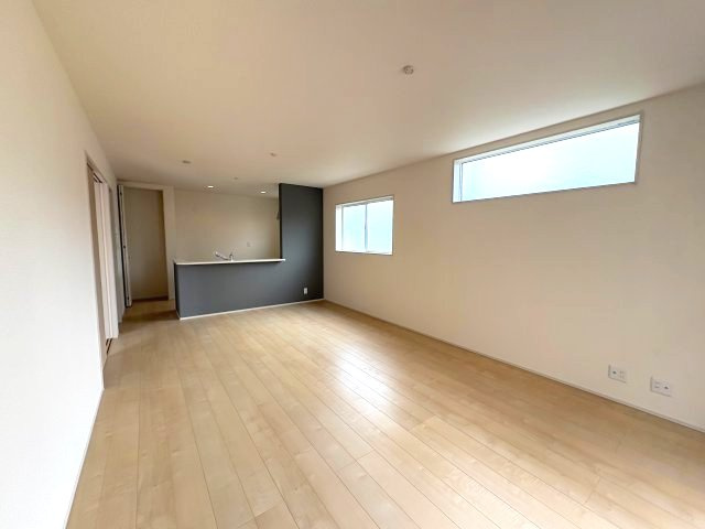 【仲介手数料半額】Livele Garden.S 川越中台　新築戸建全13棟の居間・リビング|LDK17.7帖