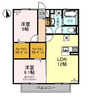 四季の風Bの間取り