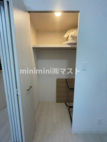 大阪市東成区玉津２丁目の賃貸マンションの収納
