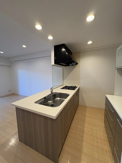 江東区豊洲３丁目の賃貸マンションのキッチン