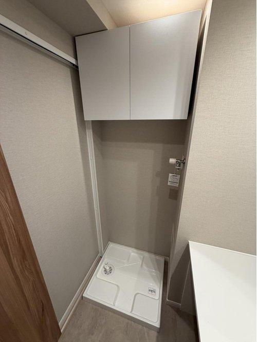 立川市曙町２丁目の中古マンションの洗面所|洗濯機置場