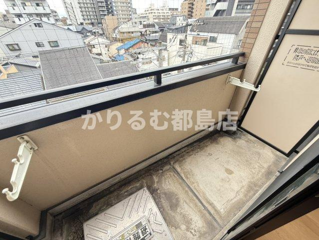 ノースコートのバルコニー