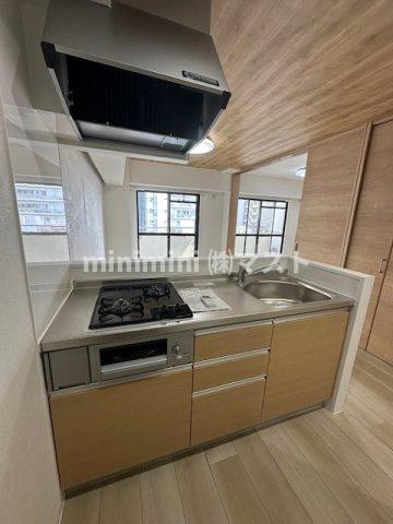 大阪市西区南堀江４丁目の賃貸マンションのキッチン