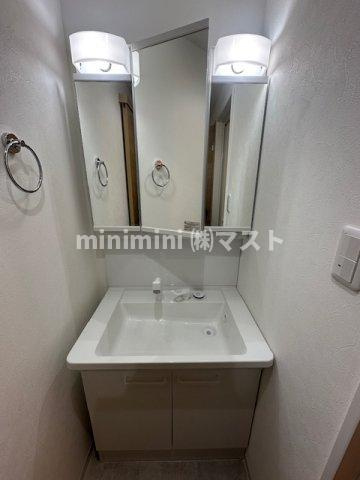 大阪市西区南堀江４丁目の賃貸マンションの洗面所