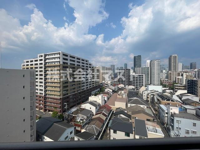 大阪市福島区海老江５丁目の賃貸マンションの展望