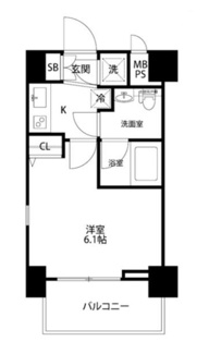 【間取り】 | エクセリア芝大門 | 間取りです。