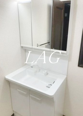 【洗面所】 | 北千束一丁目住宅 | 独立洗面台です。