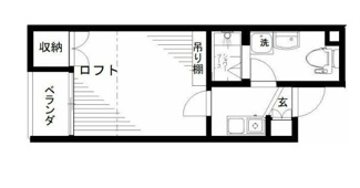 【間取り】 | フォセット南大井 | 間取りです。