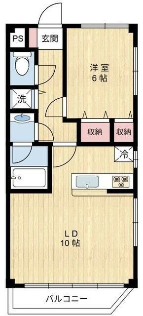 ウエスト・Ｋの間取り|間取りです。