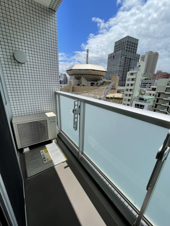 大阪市西区南堀江１丁目の賃貸マンションのバルコニー