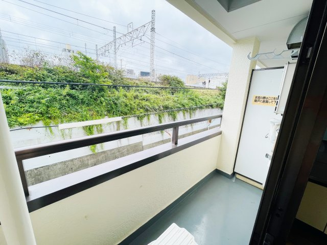 ライフスペース東田端のバルコニー