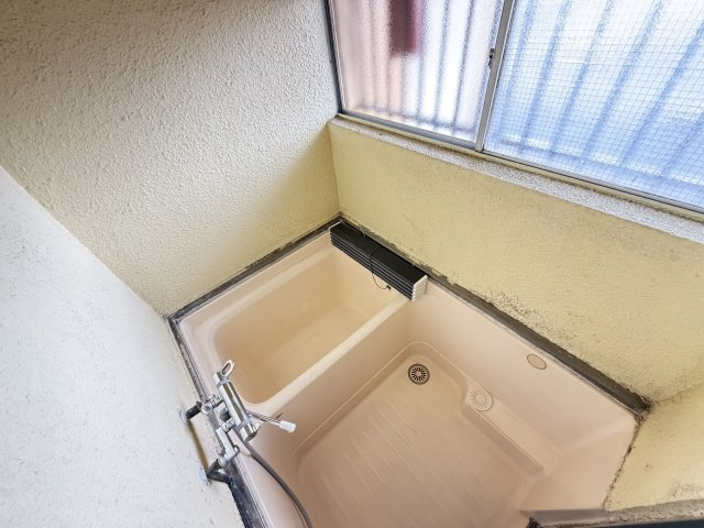 富士コーポの浴室