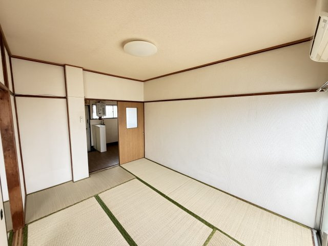 富士コーポの寝室