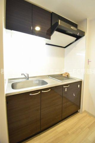 大阪市中央区松屋町住吉の賃貸マンションのキッチン