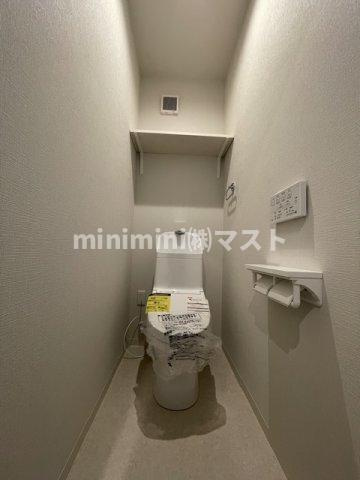 大阪市東成区大今里２丁目のアパートのトイレ