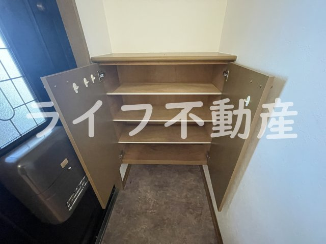 コンフォートＫ’sの玄関|シンプルで使いやすい玄関です