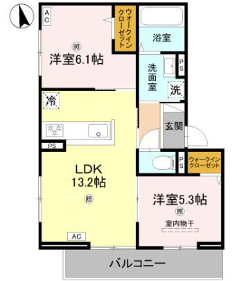 【間取り】 | オースターカレンデュラ