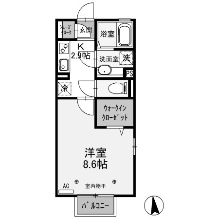 【間取り】 | コ・クリエ　Ａ