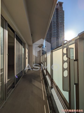 【バルコニー】 | プラウド南堀江 | 同マンション別部屋　参考写真
