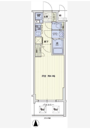 【間取り】 | スワンズシティ大手前ソレイユ