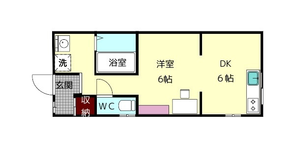 駒三ハウスの間取り