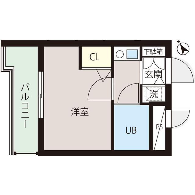 ジョイフル西荻窪7番館の間取り|間取り図