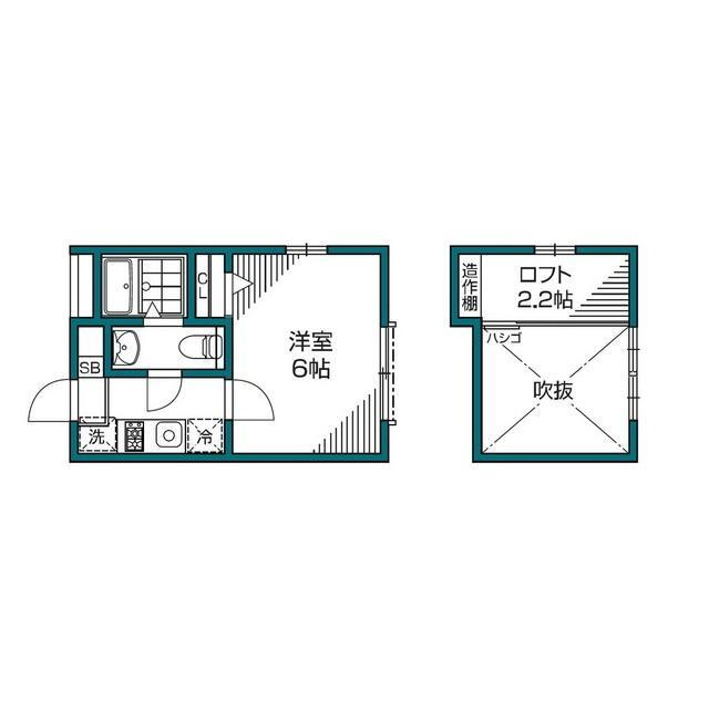 グランエッグス三軒茶屋Nの間取り|間取り図