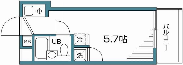 グランバリュー中野坂上の間取り|間取り図