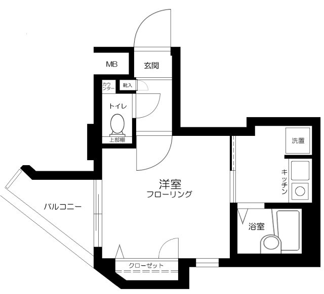 プレール荻窪弐番館の間取り