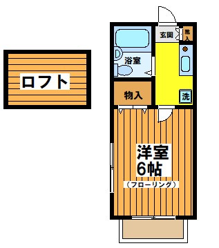 ロイヤルハイムAの間取り