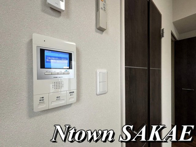 【セキュリティ】 | アクアコート大曽根 | モニター付きインターホンです
