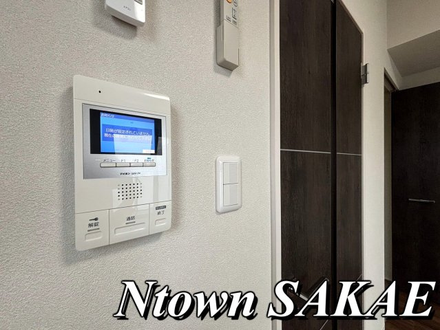 【セキュリティ】 | アクアコート大曽根 | モニター付きインターホンです