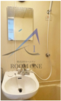 シェモア代々木の洗面所|洗面台です。