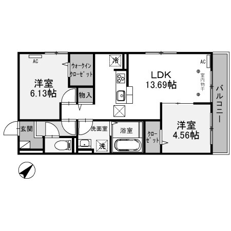 【間取り】 | ポルトフィーノ　　Ｂ