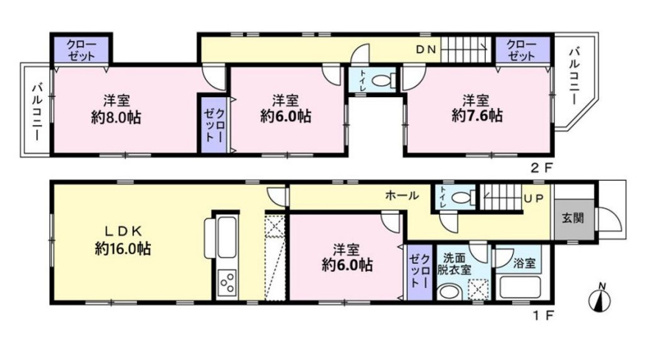 【間取り】 | 世田谷区代田2丁目