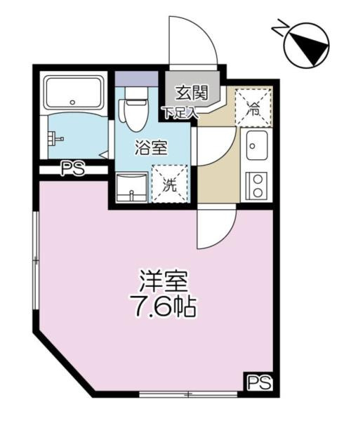 Fleur千歳船橋の間取り