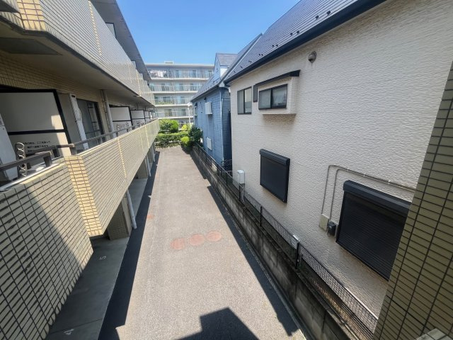 ペリエ新松戸のバルコニー