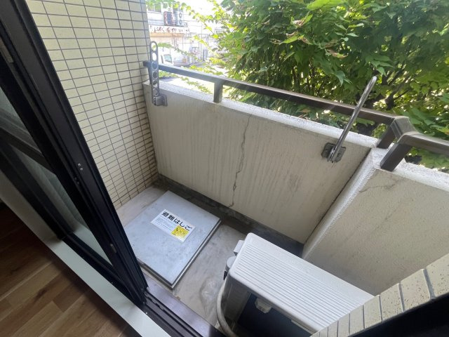 ペリエ新松戸のバルコニー