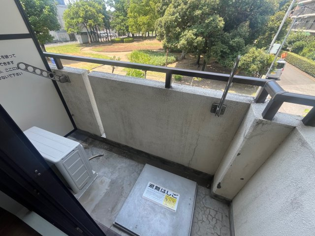 ペリエ新松戸のバルコニー